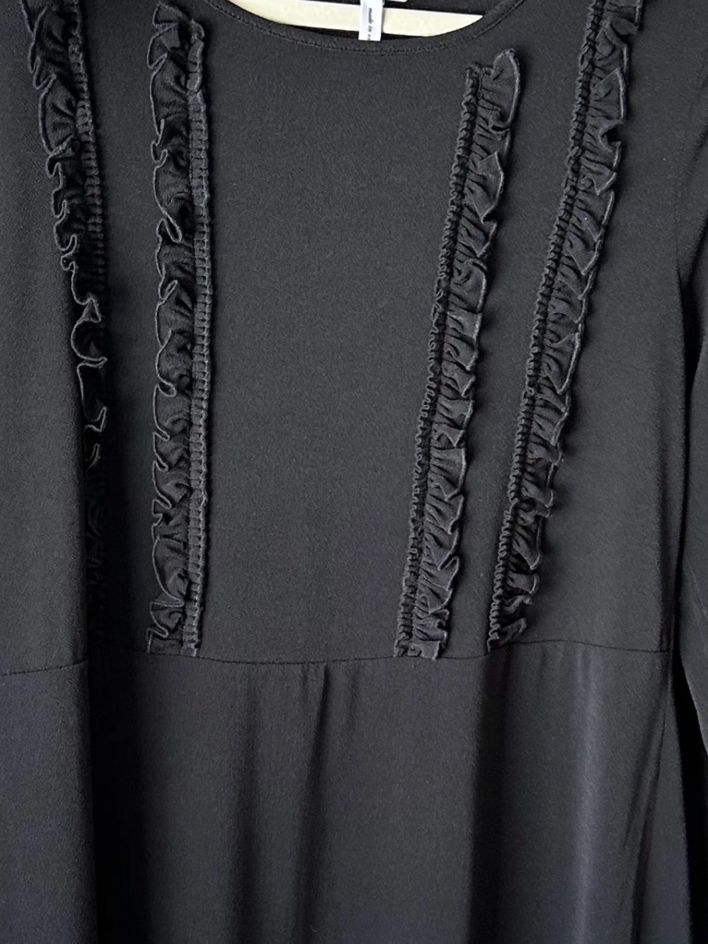 BCB Generation Black Women Ruffle Dress – Size M